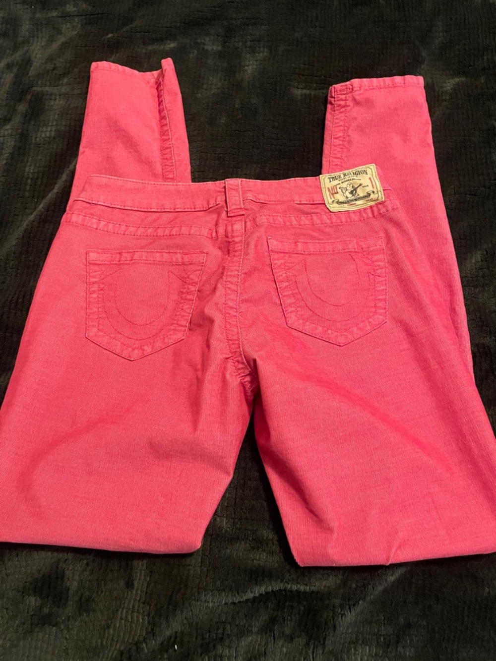 True Religion Hot Pink Denim Jeans